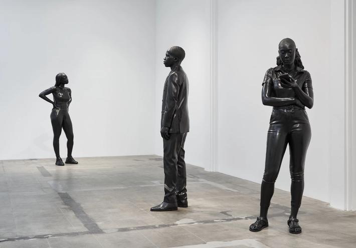 With His Monumental Bronze Sculptures, Thomas J Price Honors the Everyday Features of Black Life