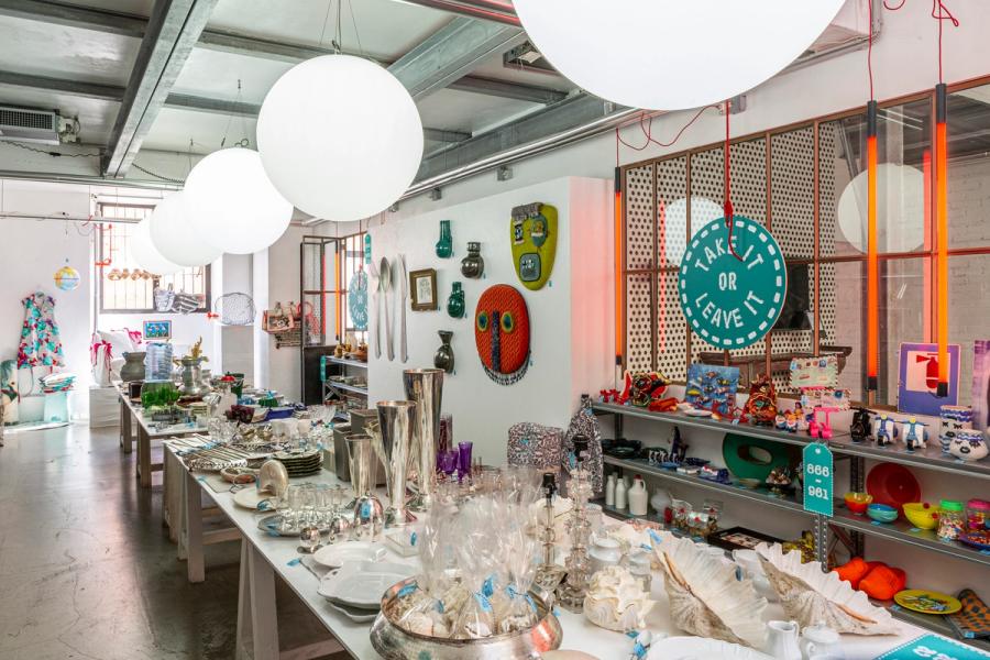 View of the “Take It or Leave It” exhibition. (Photo: Antonio Campanella)