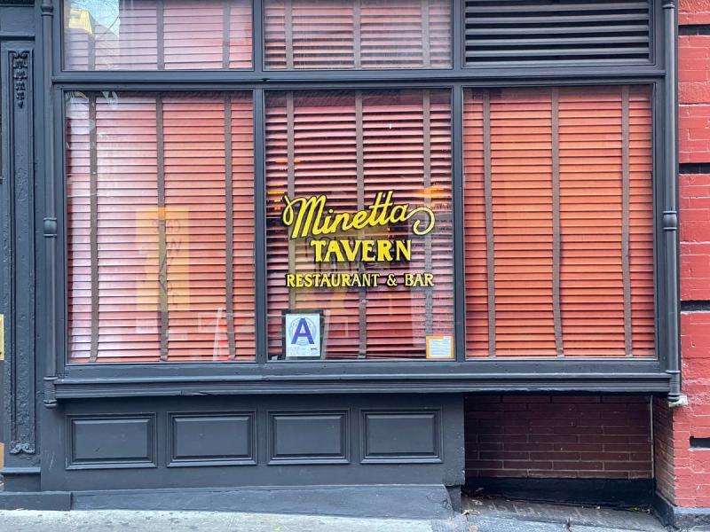 Minetta Tavern. (Photo: Spencer Bailey)