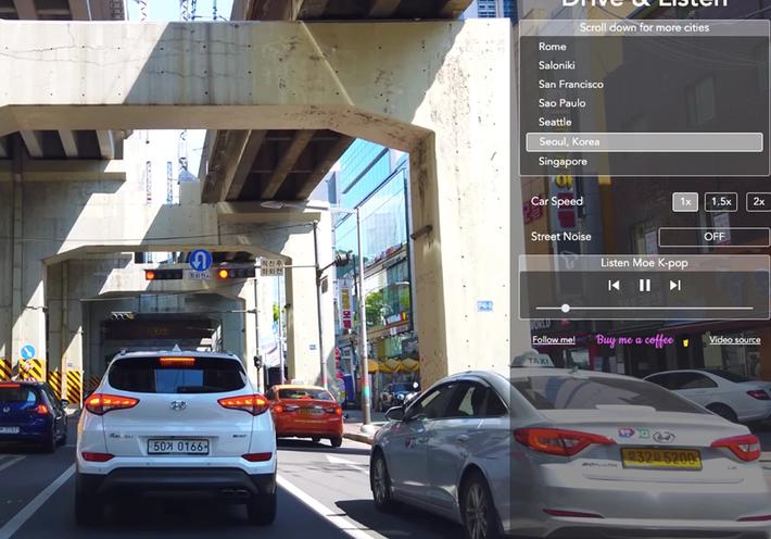 Real-Time Radio and Street Sounds Bring These Virtual Driving Tours to Life
