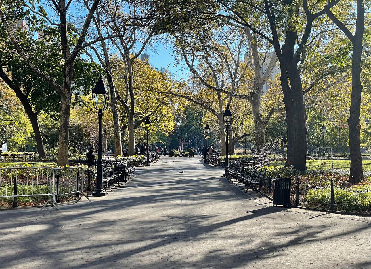 Washington Square Park in New York City’s Greenwich Village. (Photo: Spencer Bailey)