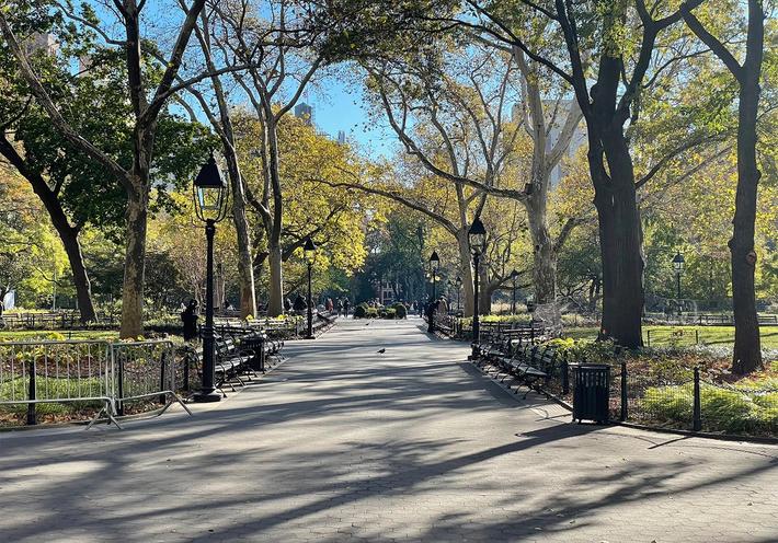 Washington Square Park in New York City’s Greenwich Village. (Photo: Spencer Bailey)
