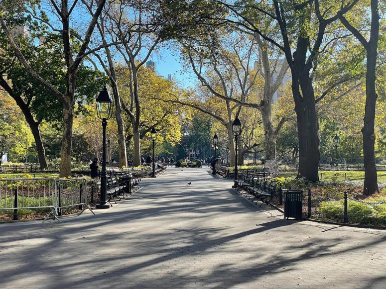 Washington Square Park in New York City’s Greenwich Village. (Photo: Spencer Bailey)