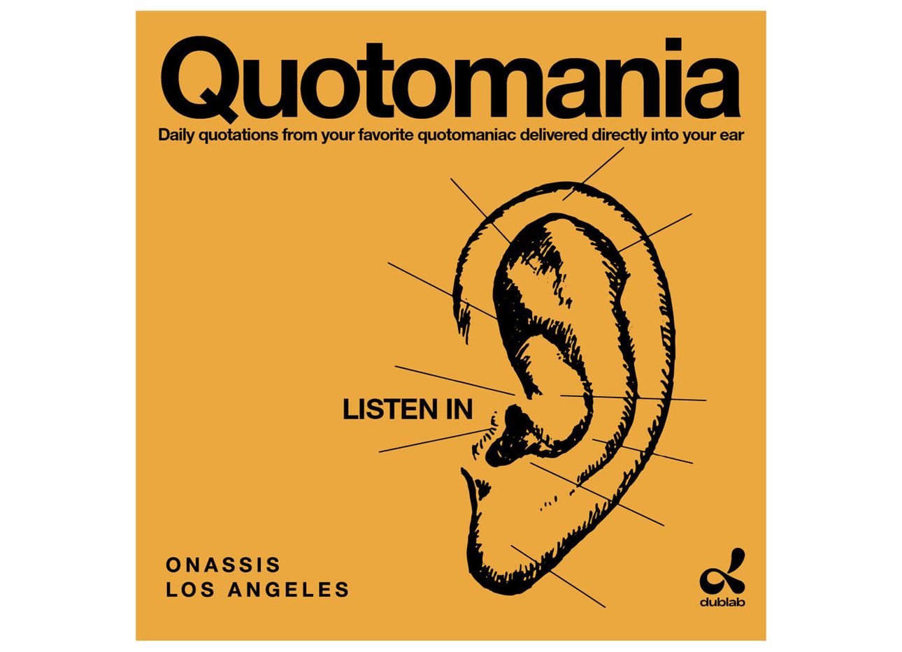 Quotomania podcast logo