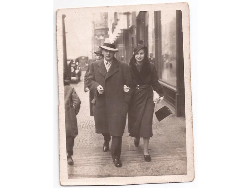 Malcolm’s parents, in Prague. (Courtesy Janet Malcolm and Farrar, Straus and Giroux)