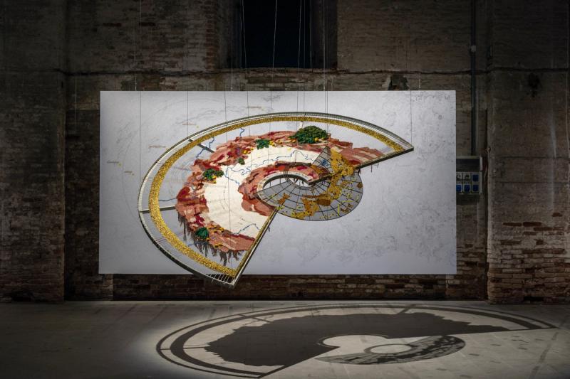 “Threads” by Kate Otten Architects. (Photo: Marco Zorzanello. Courtesy La Biennale di Venezia)