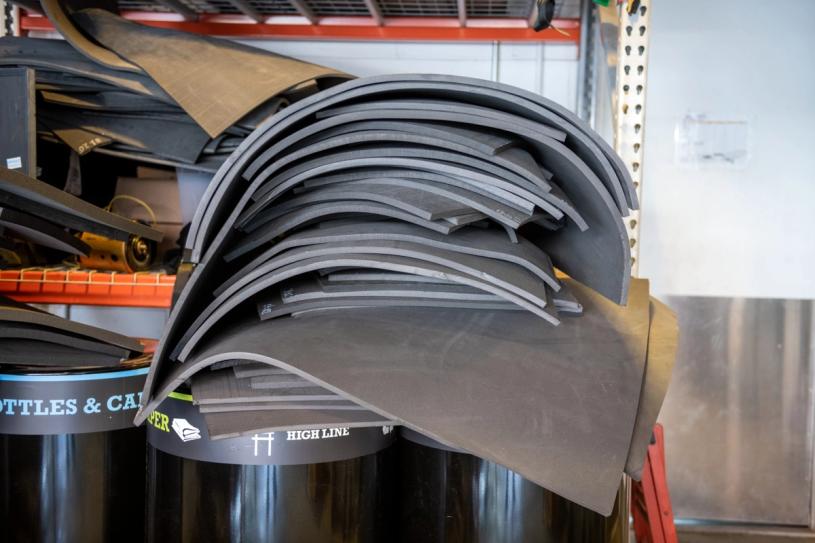 Foam disks for “Windy.” (Courtesy Audemars Piguet)