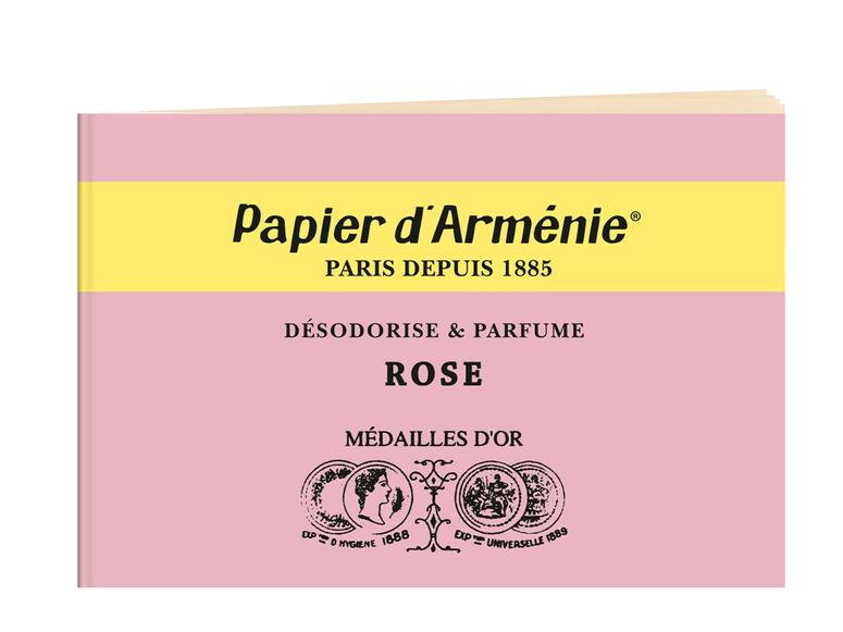 Papier d’Arménie burning papers