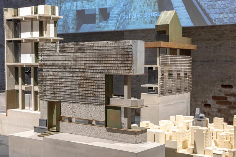 Neri & Hu’s installation “Liminality.” (Photo: Marco Zorzanello. Courtesy La Biennale di Venezia)