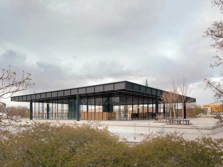 The Neue Nationalgalerie in Berlin