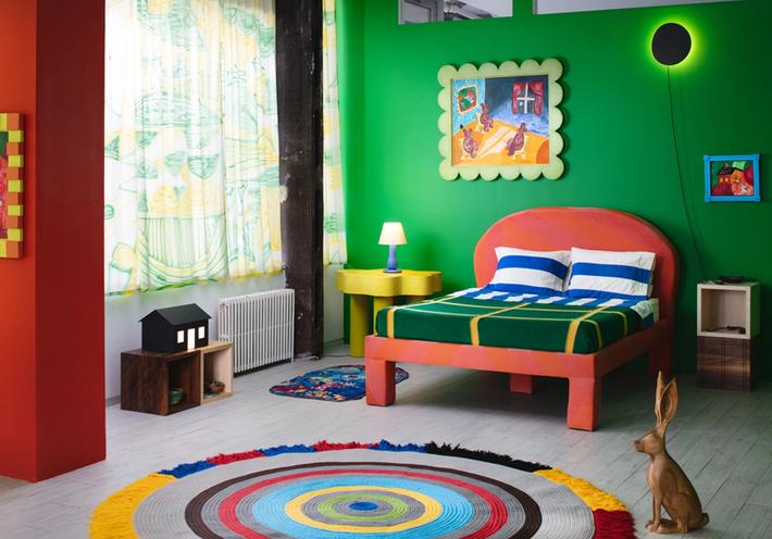 A New Immersive Exhibition Brings Interiors From the Book Goodnight Moon to Life