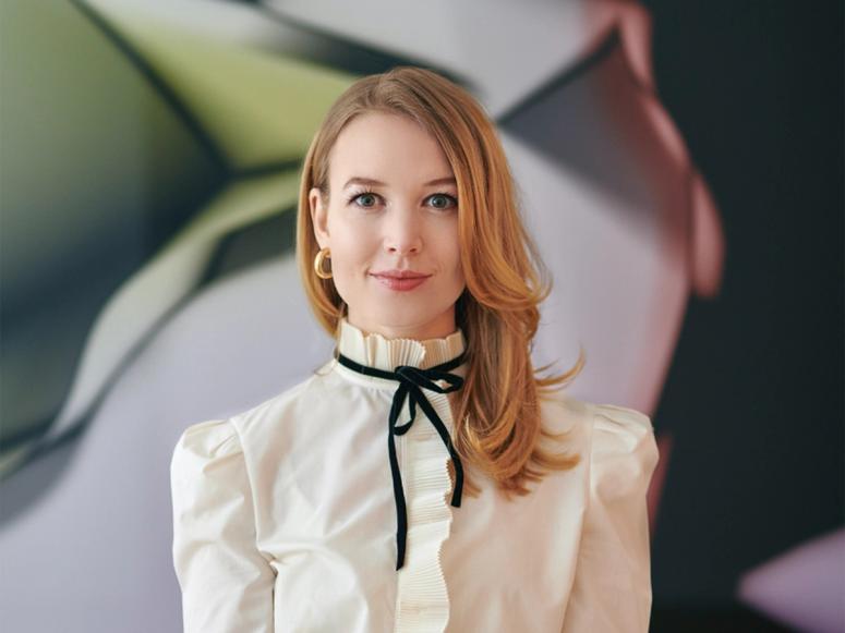 Art world digital strategist Elena Soboleva