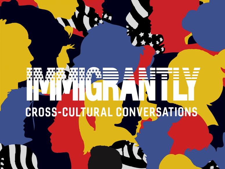 Immigrantly podcast logo