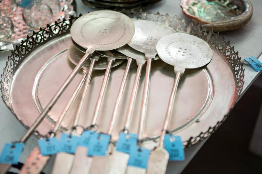 Objects in the “Take It or Leave It” exhibition. (Photo: Antonio Campanella)