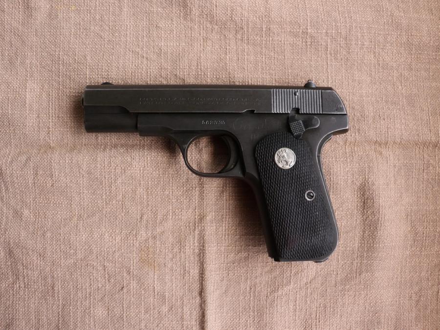 A 32-caliber Colt pistol owned by Inderjeet Suri, submitted to the Museum of Material Memory by his granddaughter, Anviti Suri. (Courtesy Museum of Material Memory)