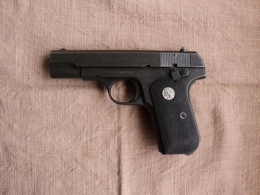 A 32-caliber Colt pistol owned by Inderjeet Suri, submitted to the Museum of Material Memory by his granddaughter, Anviti Suri. (Courtesy Museum of Material Memory)
