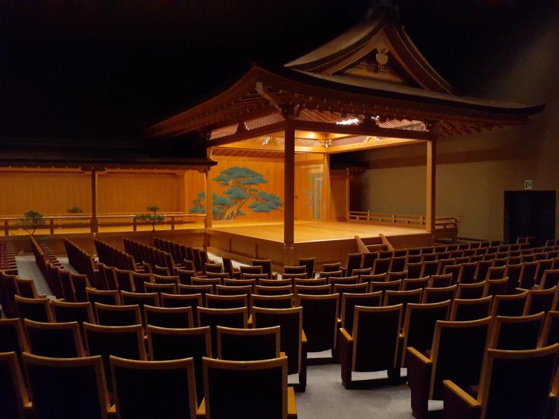 A Noh theater at the Museum of Art in Atami, Japan. (Photo: J. Cuatrocasas)
