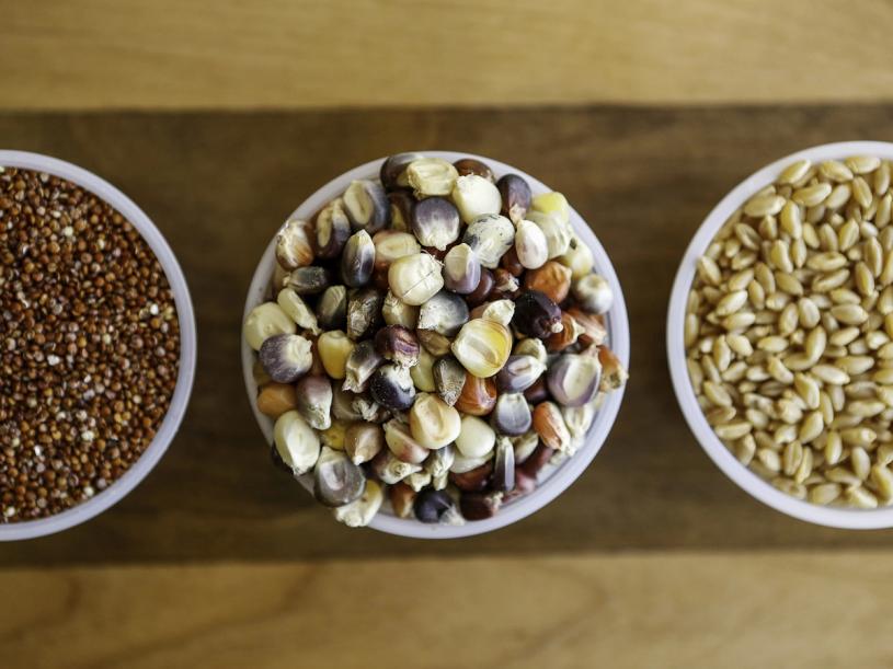 Grain and corn bowls