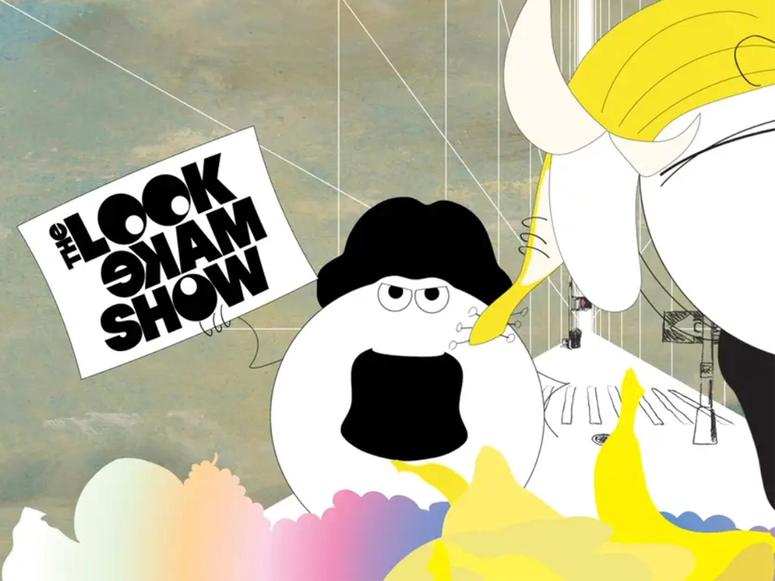 still from the cartoon "the look make show"