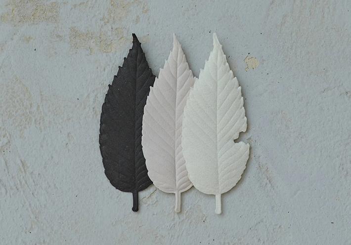 Exquisite Leaf-Shaped Incense, Made from Japanese Washi Paper
