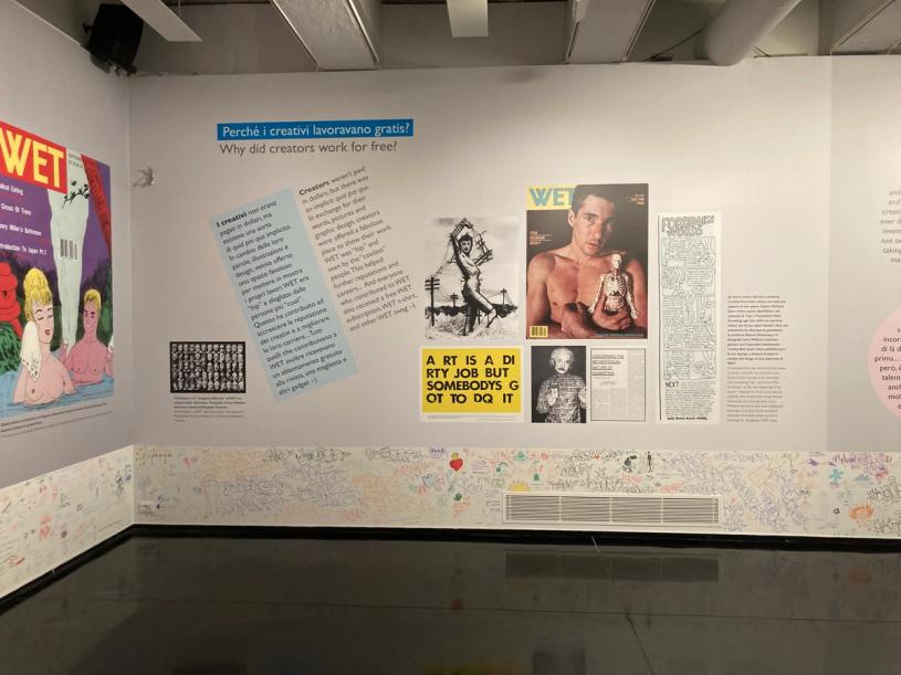 View of the “What why WET?” exhibition at the Museum of Contemporary Art of Rome. (Courtesy Leonard Koren)