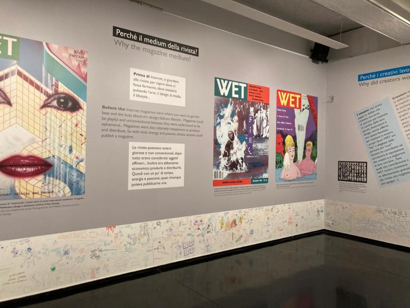 View of the “What why WET?” exhibition at the Museum of Contemporary Art of Rome. (Courtesy Leonard Koren)