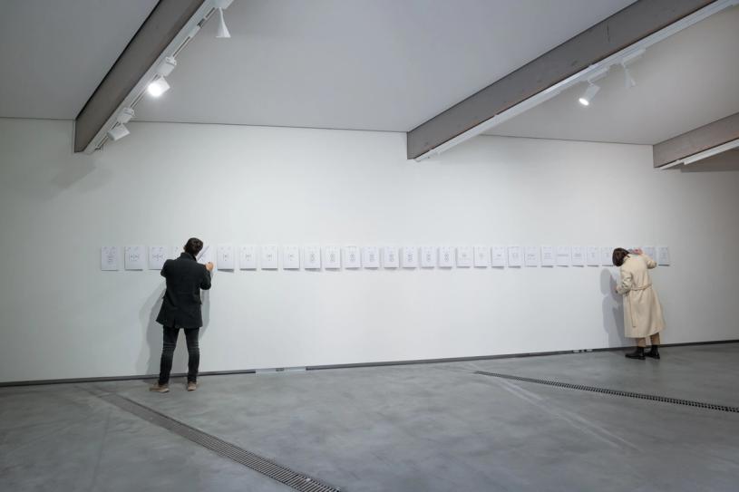 Installation view of “RE_________” at the ICA Philadelphia. (Courtesy Astrup)