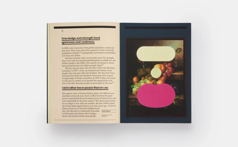 A spread from “Now Is Better.” (Courtesy Phaidon)