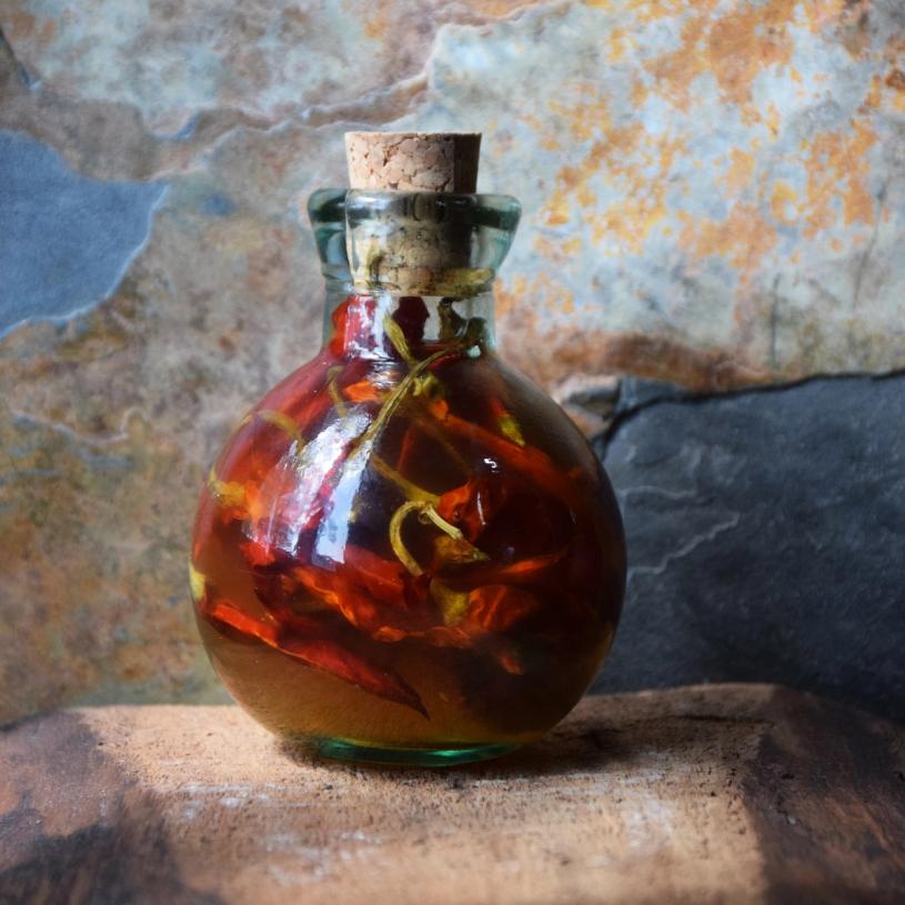 A bottle of hot sauce made by Baudar. (Courtesy Pascal Baudar)