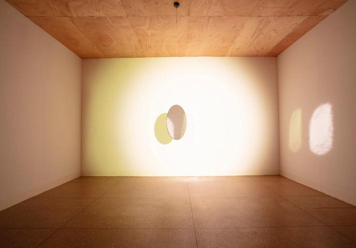 Olafur Eliasson’s “Tell Me About a Miraculous Invention” (1996). (Photo: Ernest Sackitey. Courtesy SCCA Tamale)