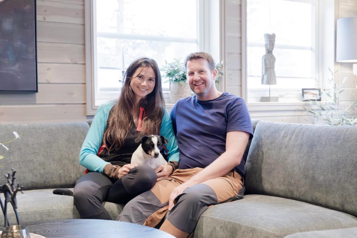 Hovedbilde for artikkelen På hytta til Silje og Andre