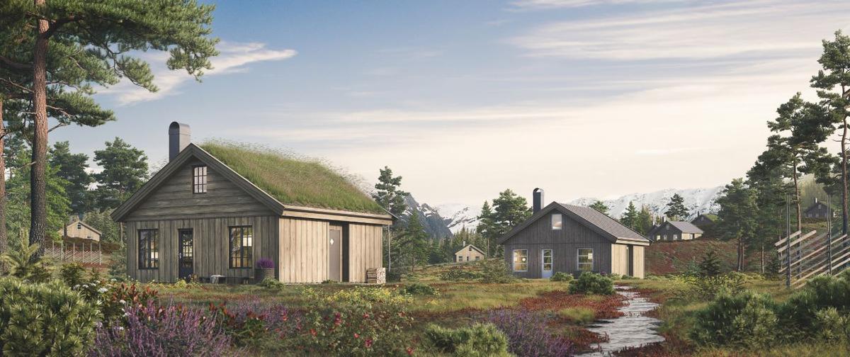 Hovedbilde for artikkelen Enklere hytteliv med MER-hytta