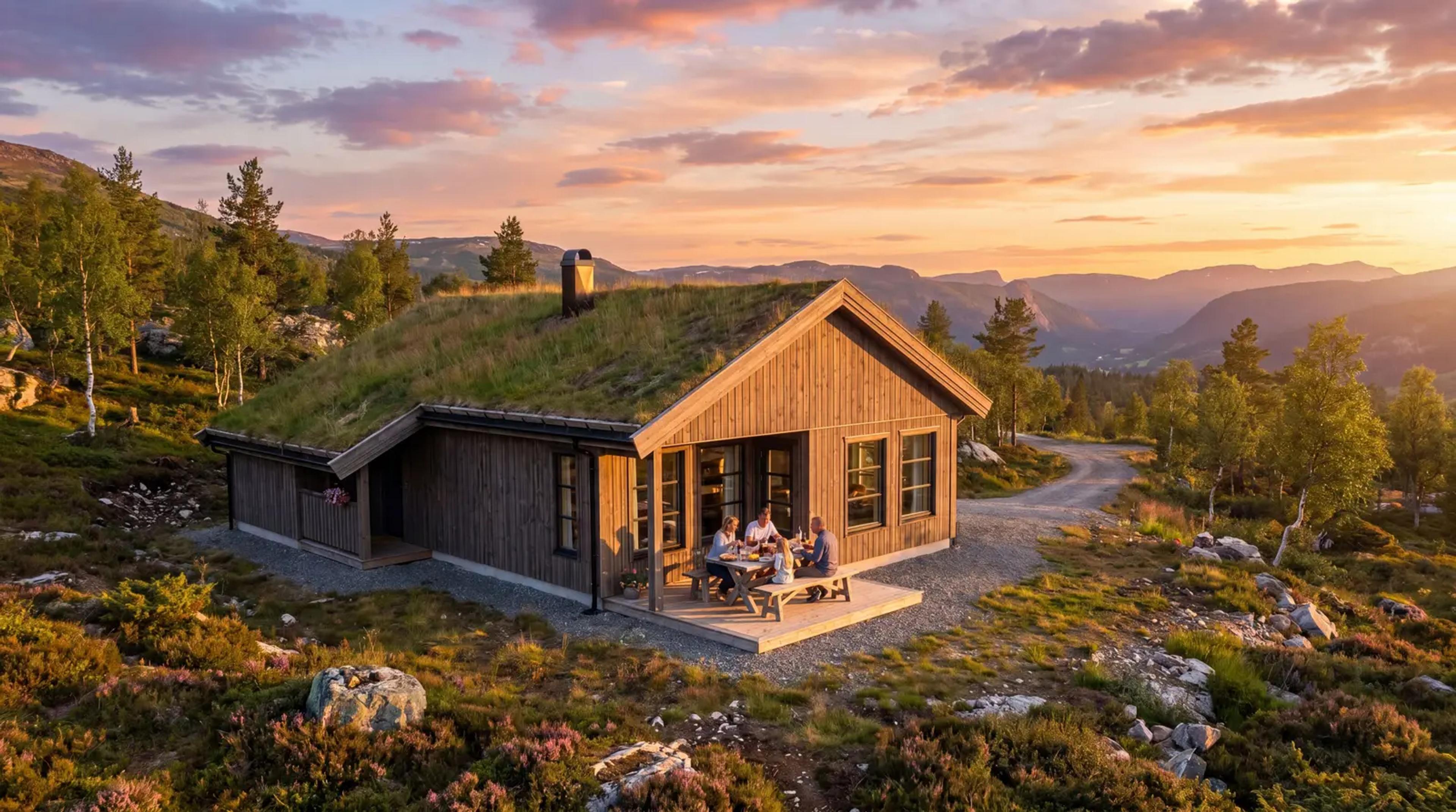 Hyttemodell Furutangen 85E – Furutangen-serien