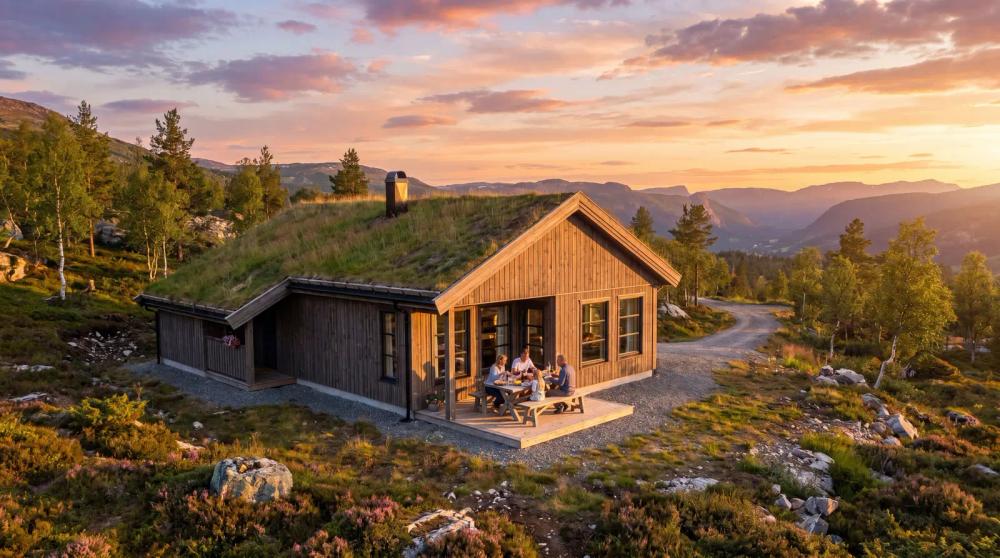 Hyttemodell Furutangen 85E – Furutangen-serien