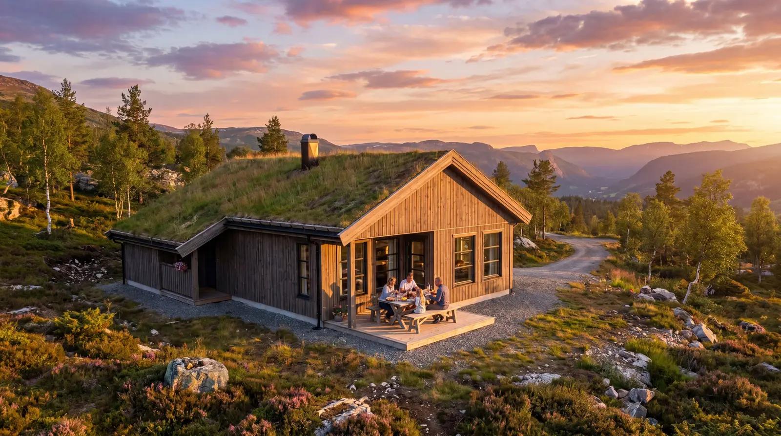 Hyttemodell Furutangen 85E – Furutangen-serien