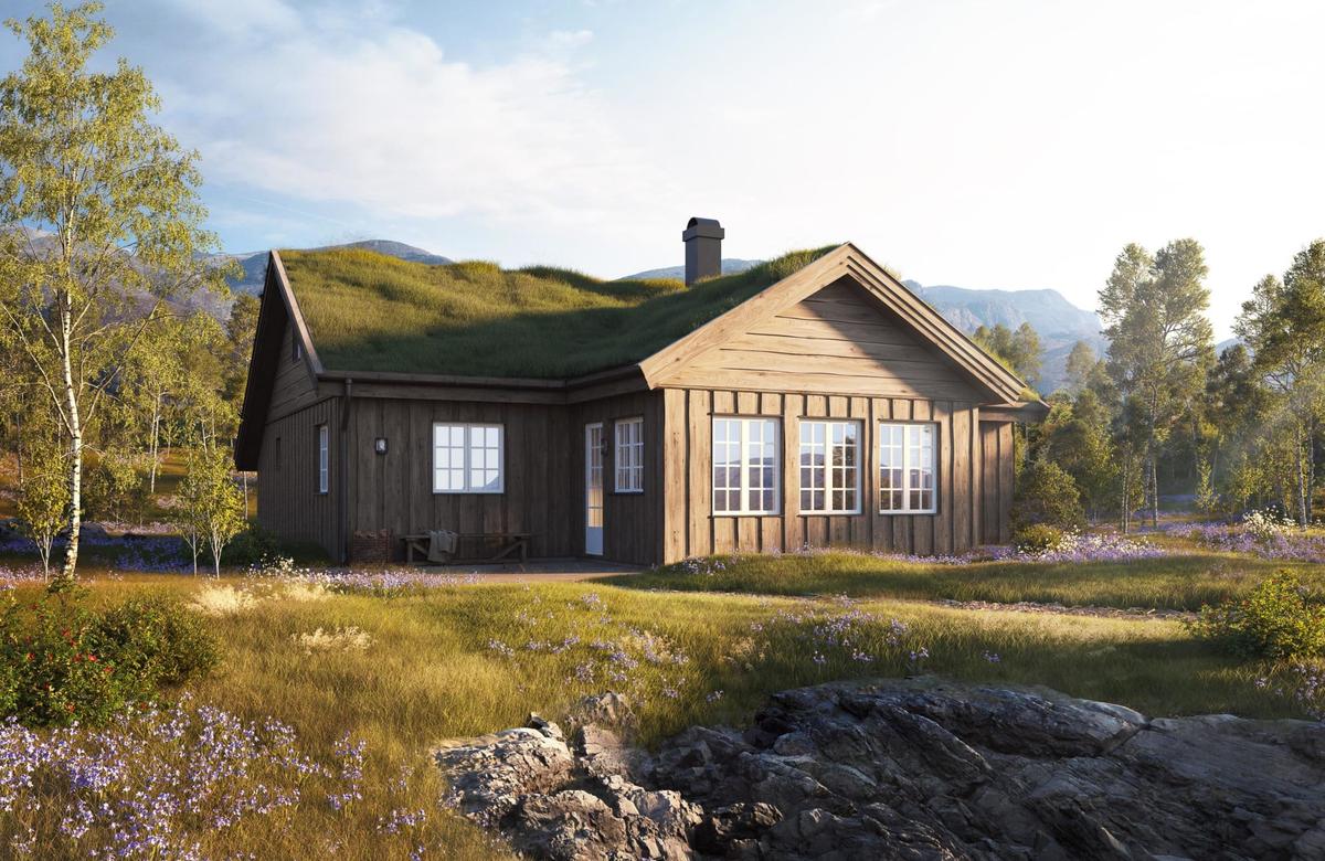 Hovedbilde for artikkelen Nøkkelferdig hytte