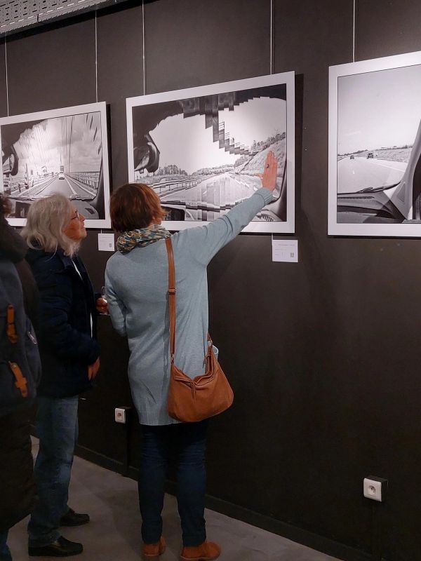 Exhibition opening at the Visual Gallery, 3 November 2023