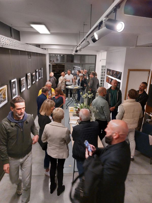 Exhibition opening at the Visual Gallery, 6 October 2022