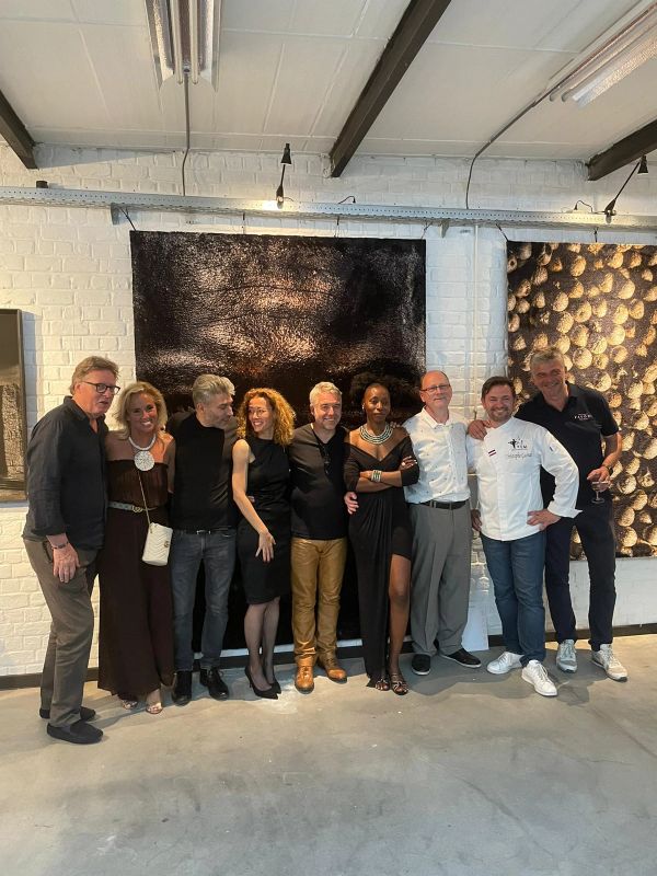 Opening at the Visual Gallery — Serge Anton