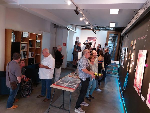 Exhibition opening at the Visual Gallery, 1 September 2022