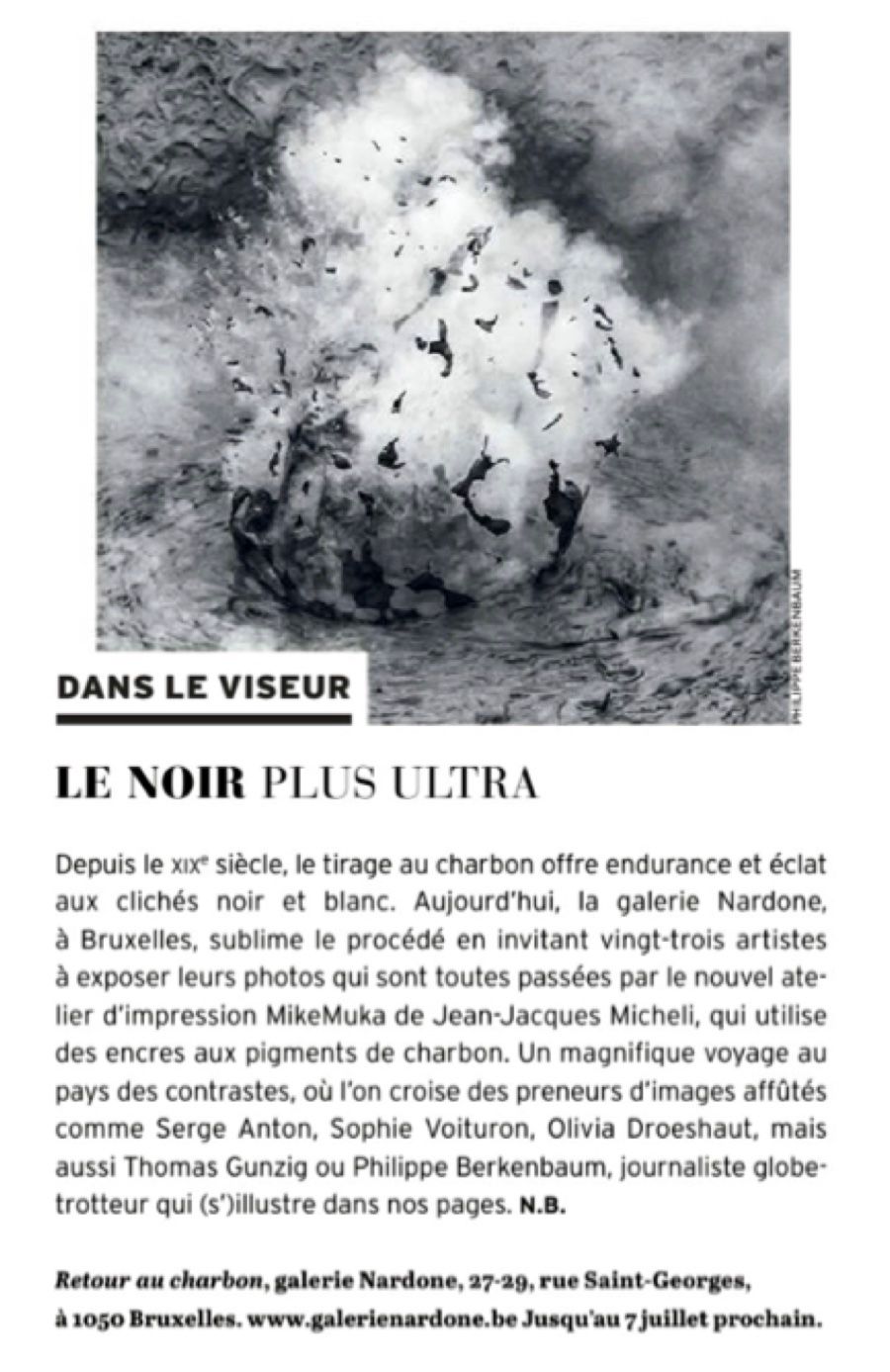 Le Vif — Le noir plus ultra