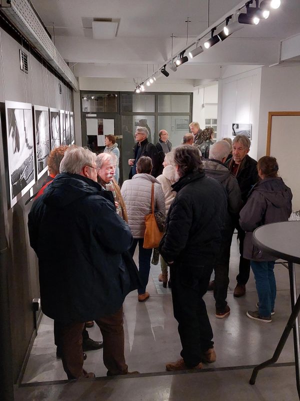 Exhibition opening at the Visual Gallery, 3 November 2023