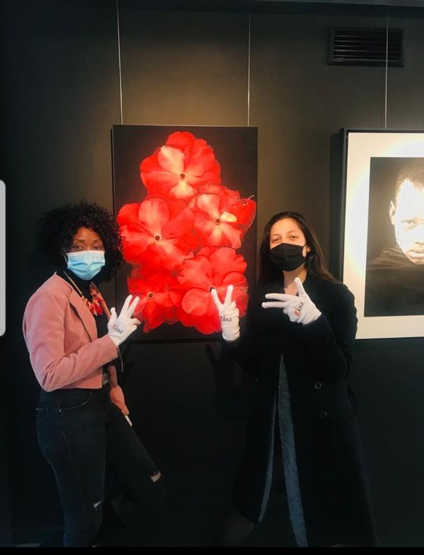 Exhibition opening at the Visual Gallery — Mathilde Nardone