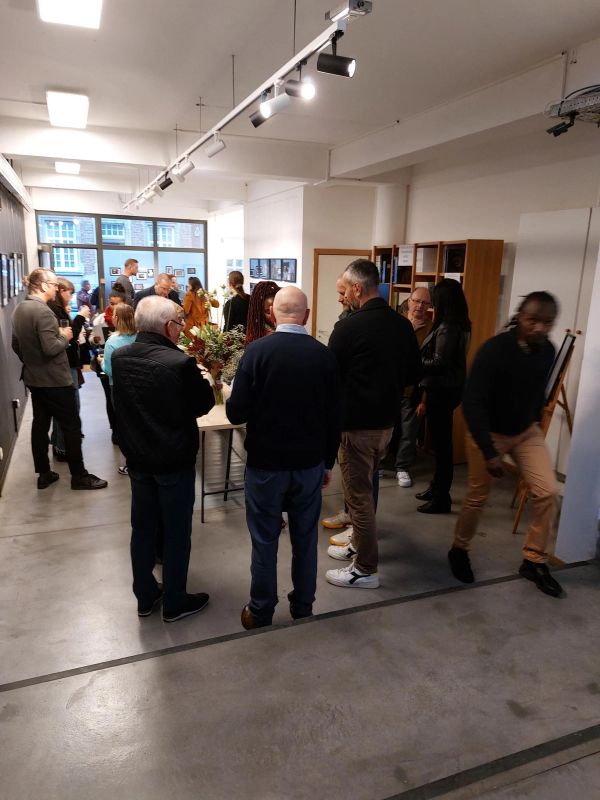 Exhibition opening at the Visual Gallery, 6 October 2022