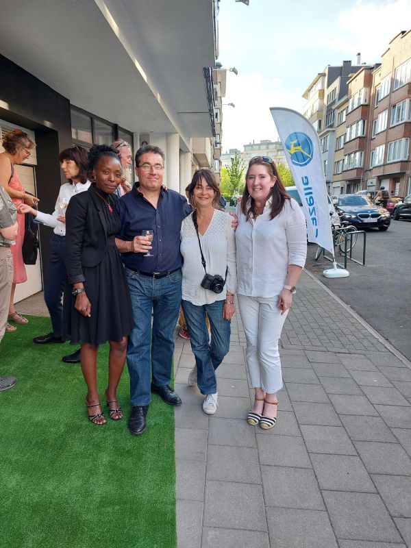 Exhibition opening at the Visual Gallery, 12 May 2022