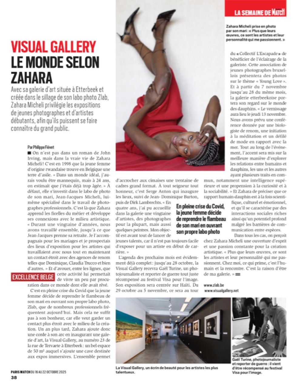 Paris Match — Visual Gallery — de wereld volgens Zahara