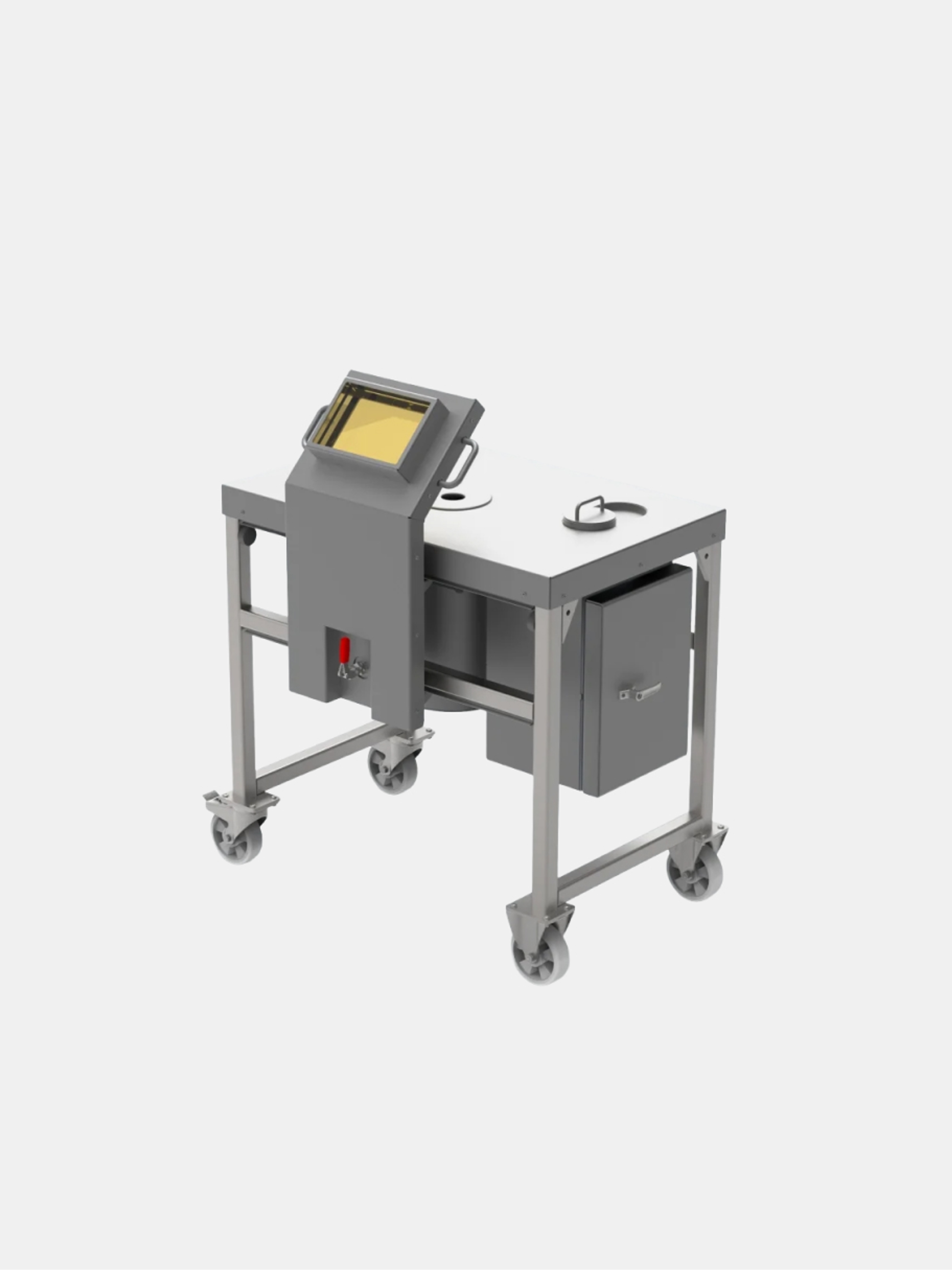 Mobile PET workstation