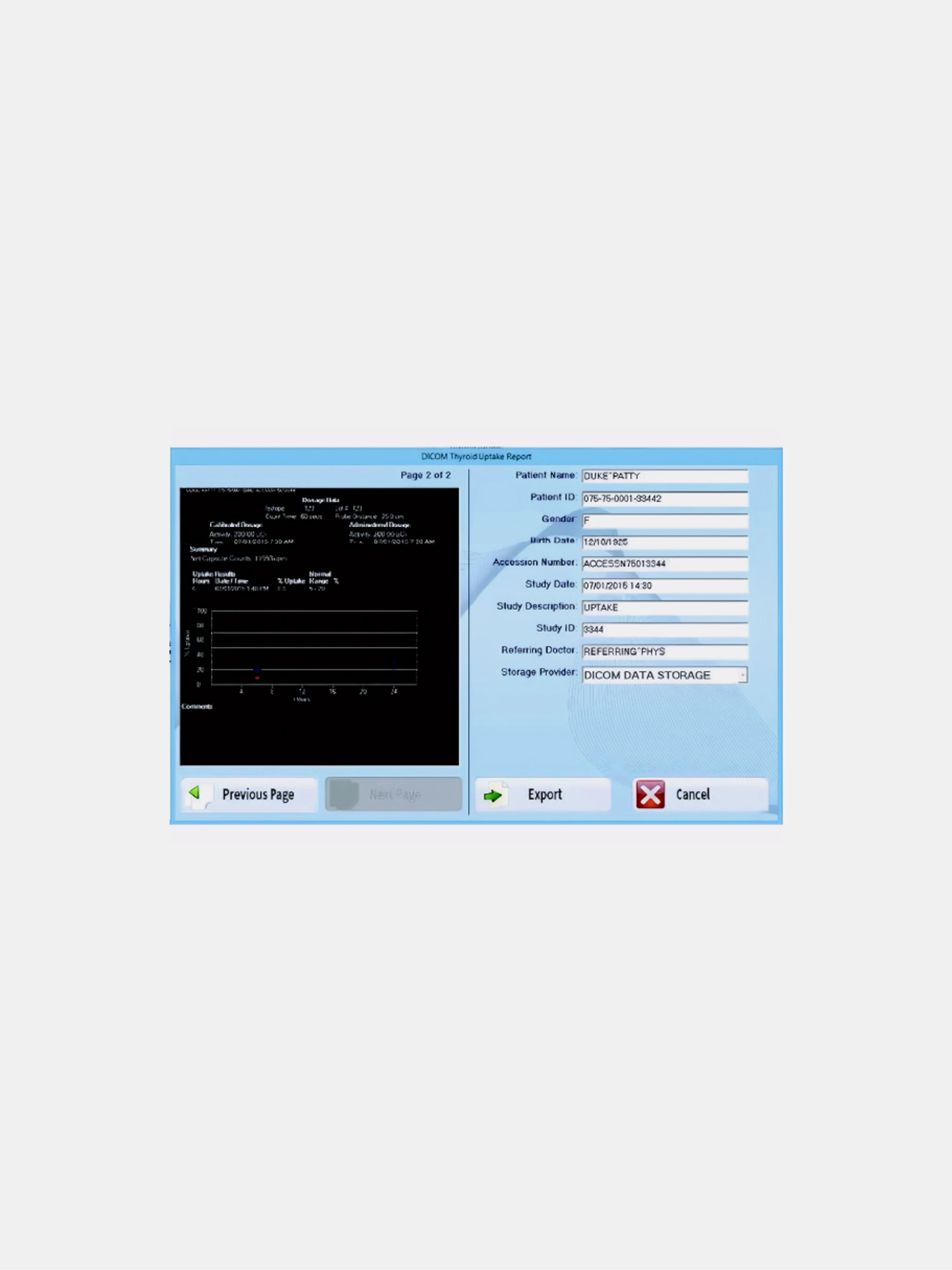 Cap-DICOM Software Compatibility for the Captus 4000e System