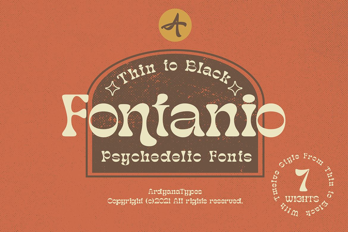 Fontanio by ArdyanaTypes poster