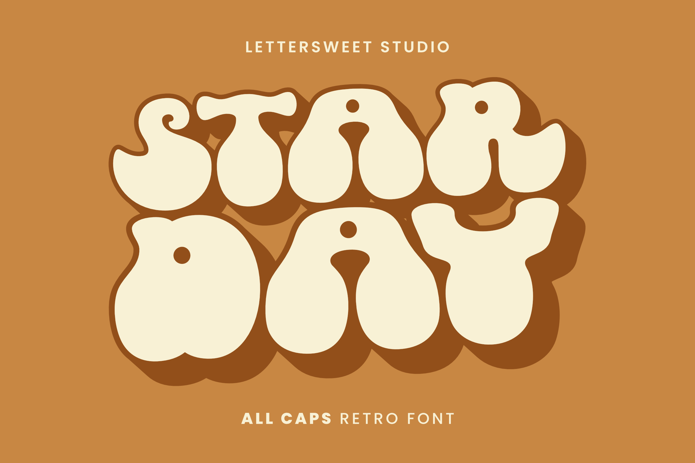 Starday Font Poster